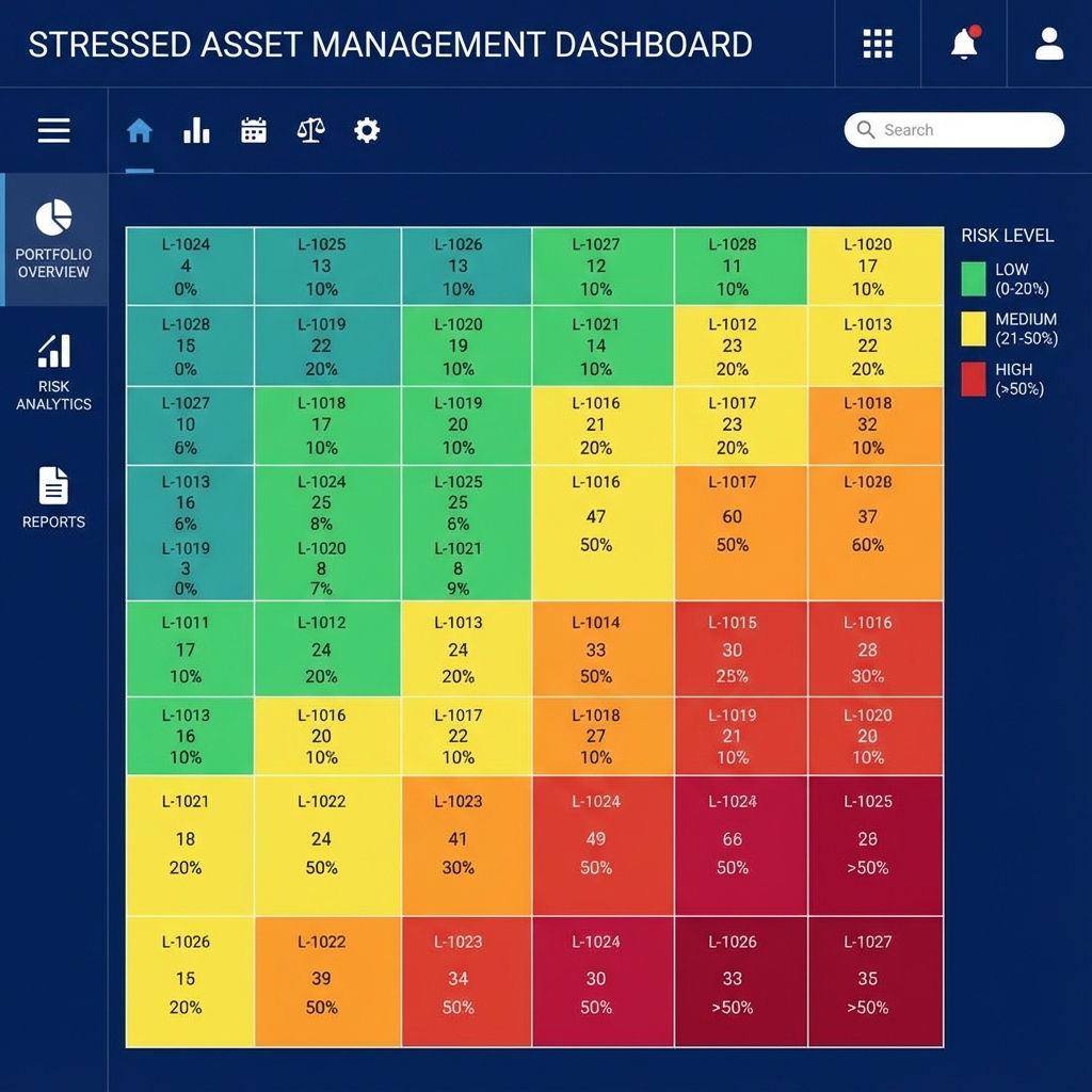 Portfolio heatmap visualization